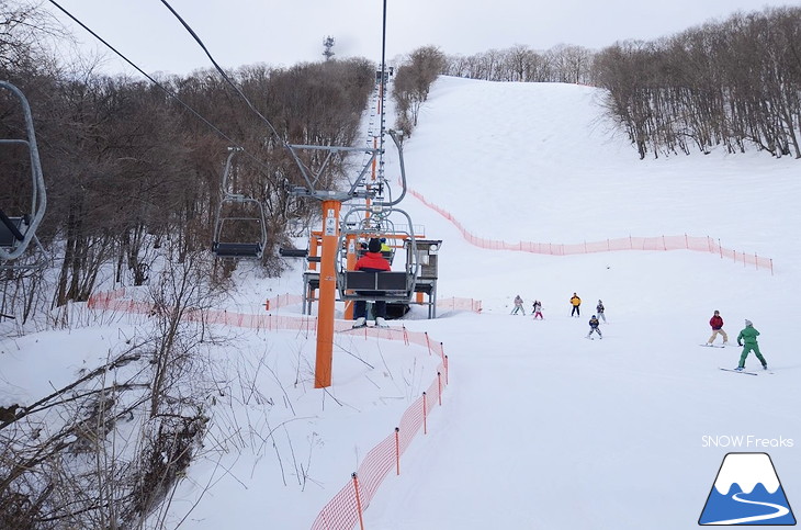 北海道十勝・新得山スキー場 本格コースがお待ちかね、実力派ローカルゲレンデ！！